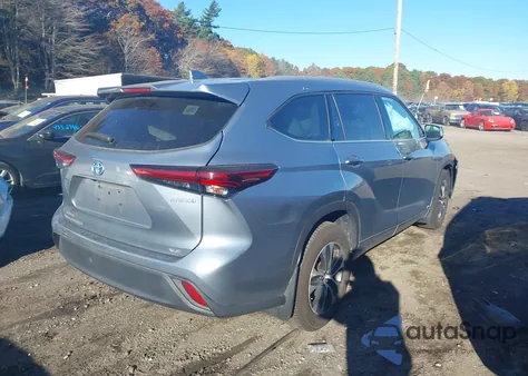 2022 Toyota Highlander Hybrid Xle из США, поврежденный, VIN 5TDGBRCH9NS076660